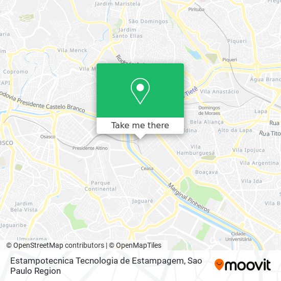 Mapa Estampotecnica Tecnologia de Estampagem