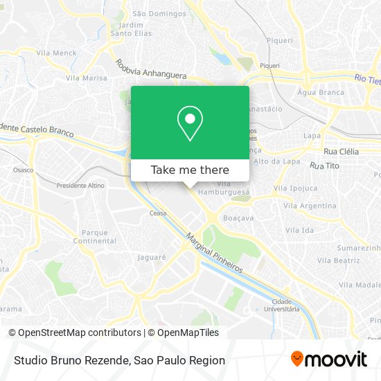 Studio Bruno Rezende map