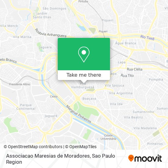 Associacao Maresias de Moradores map