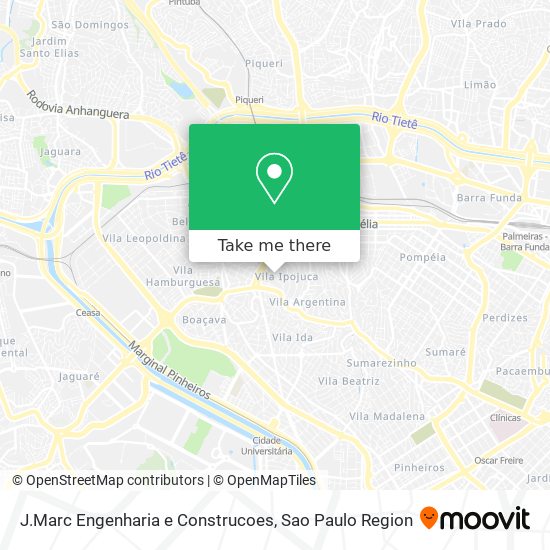J.Marc Engenharia e Construcoes map