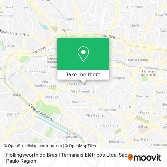 Mapa Hollingsworth do Brasil Terminais Elétricos Ltda