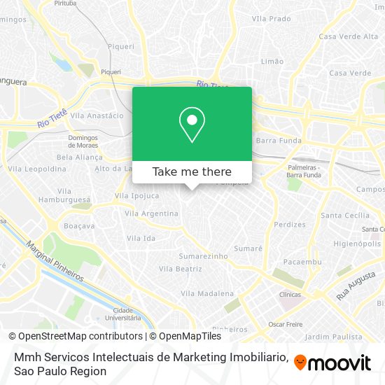 Mmh Servicos Intelectuais de Marketing Imobiliario map