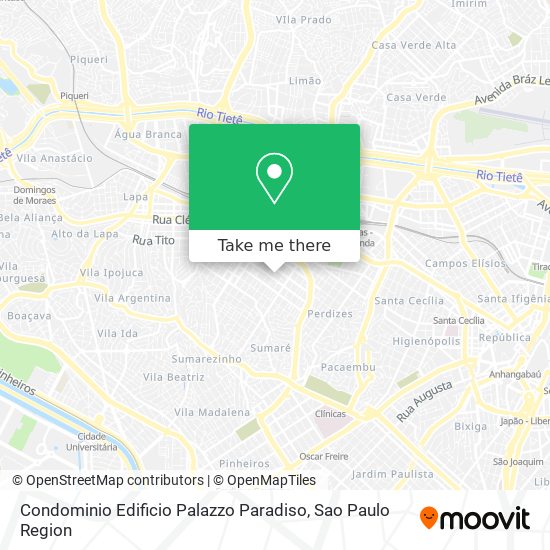 Condominio Edificio Palazzo Paradiso map