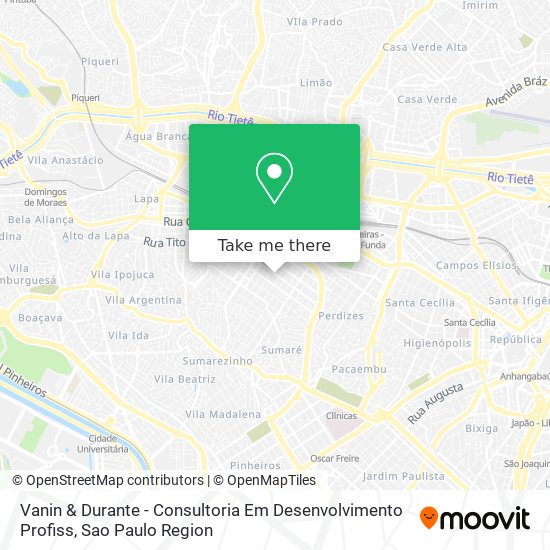 Vanin & Durante - Consultoria Em Desenvolvimento Profiss map