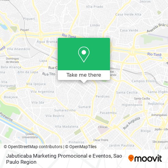 Mapa Jabuticaba Marketing Promocional e Eventos