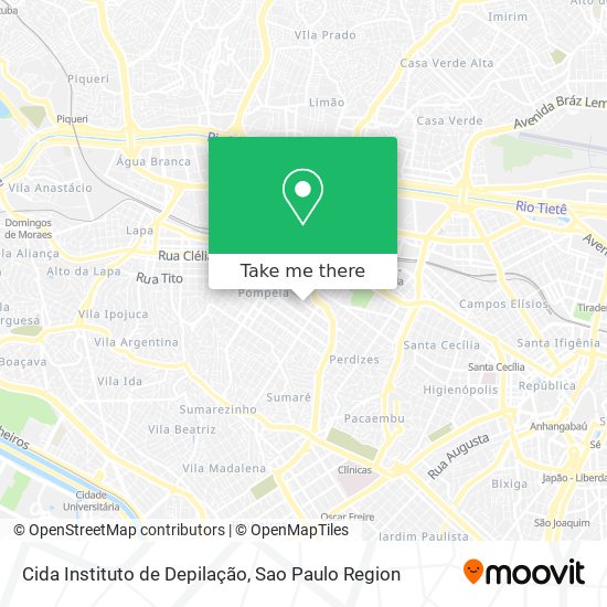 Cida Instituto de Depilação map