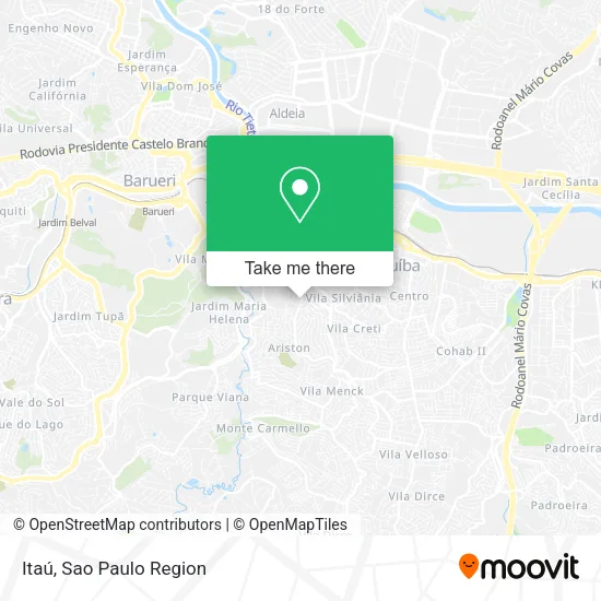 Itaú map