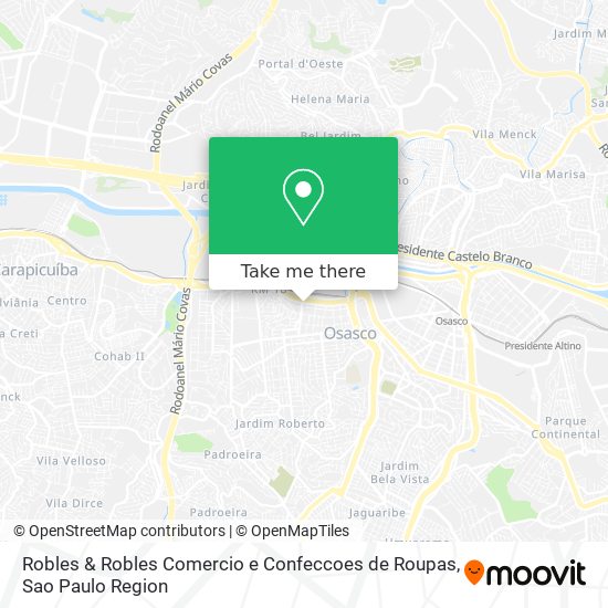 Robles & Robles Comercio e Confeccoes de Roupas map