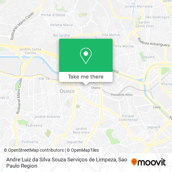 Andre Luiz da Silva Souza Serviços de Limpeza map