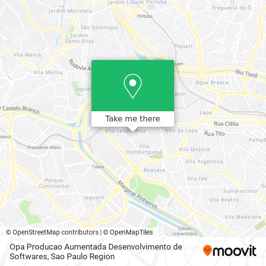 Opa Producao Aumentada Desenvolvimento de Softwares map