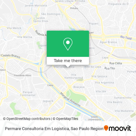 Permare Consultoria Em Logistica map