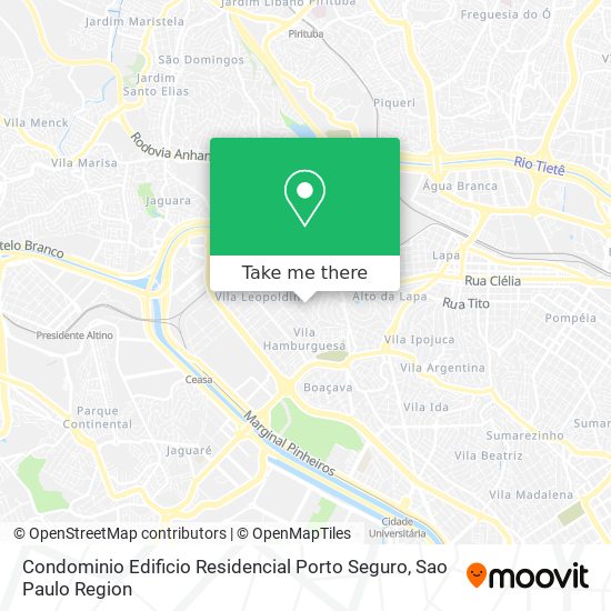 Condominio Edificio Residencial Porto Seguro map