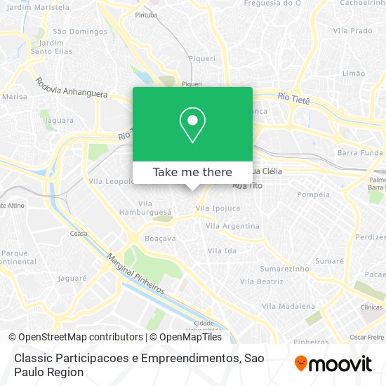 Mapa Classic Participacoes e Empreendimentos