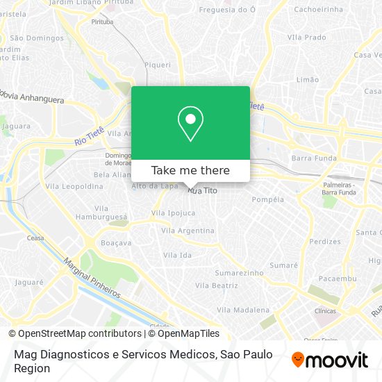 Mag Diagnosticos e Servicos Medicos map