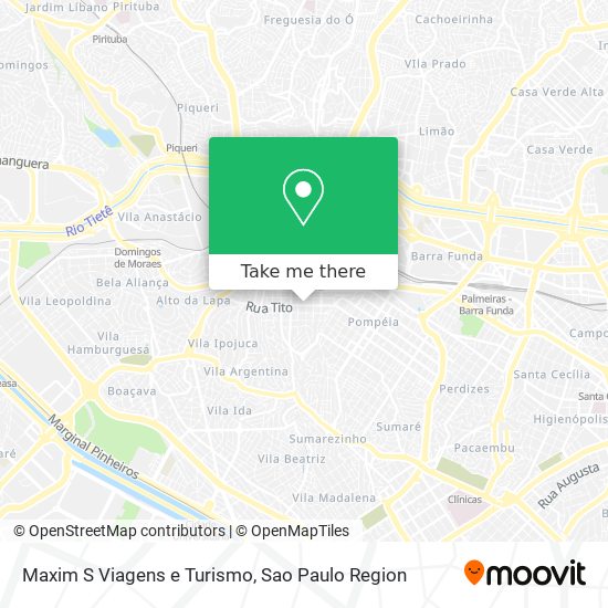 Maxim S Viagens e Turismo map