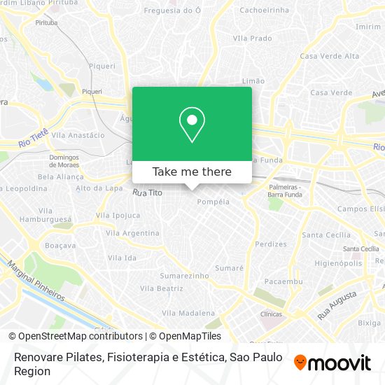 Renovare Pilates, Fisioterapia e Estética map