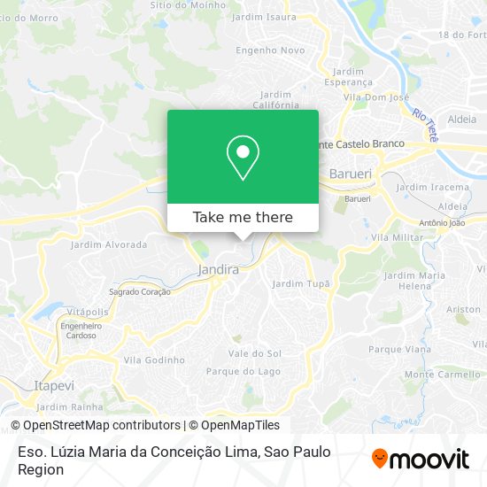 Eso. Lúzia Maria da Conceição Lima map