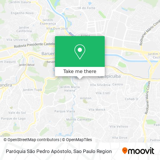 Paróquia São Pedro Apóstolo map