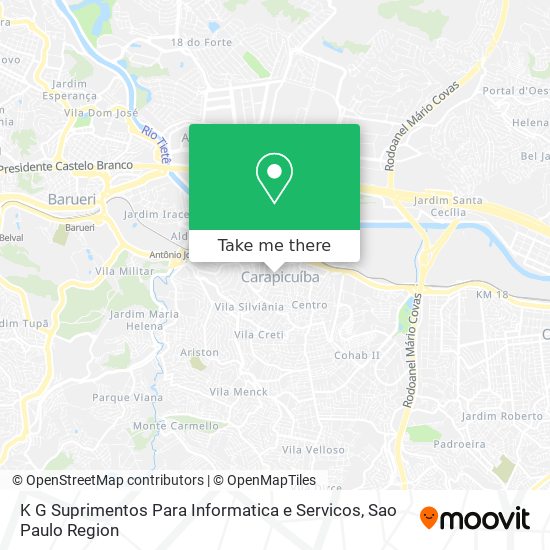 K G Suprimentos Para Informatica e Servicos map
