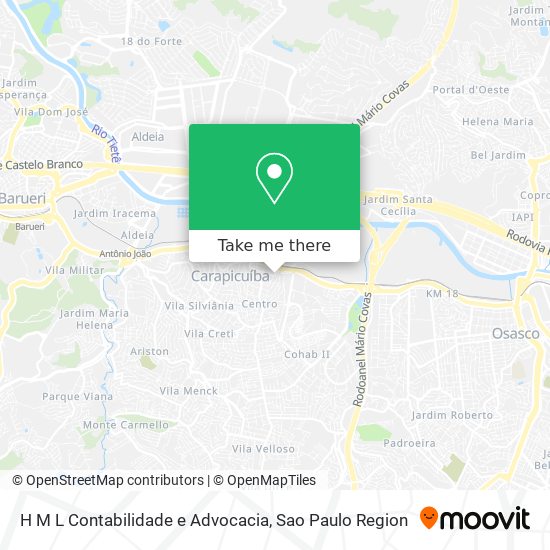 H M L Contabilidade e Advocacia map