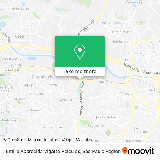Emilia Aparecida Vigatto Veiculos map