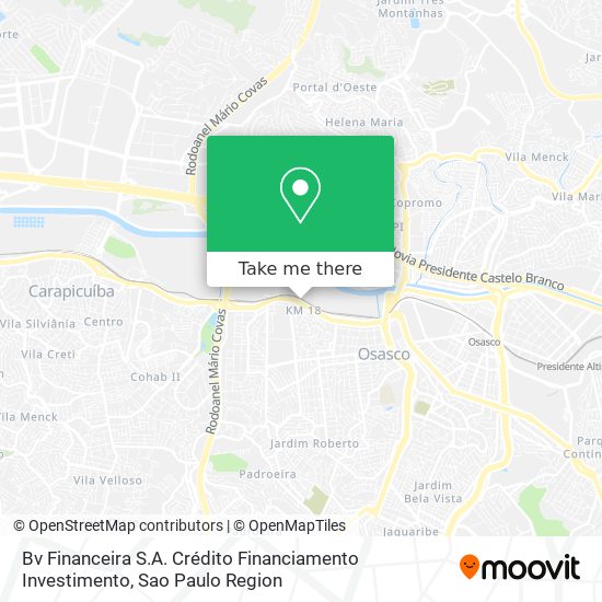 Bv Financeira S.A. Crédito Financiamento Investimento map