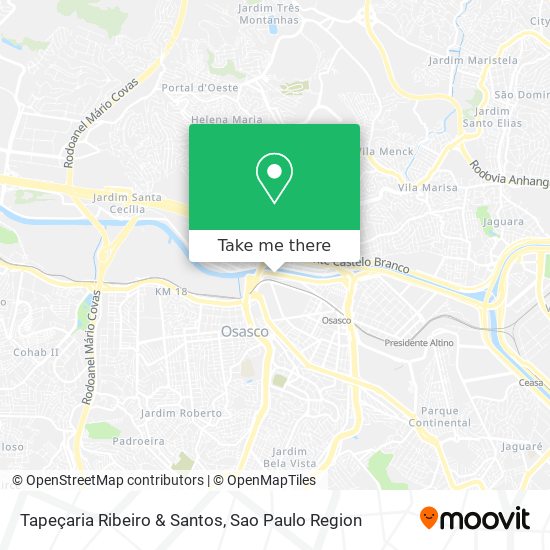 Tapeçaria Ribeiro & Santos map