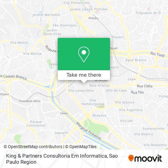 King & Partners Consultoria Em Informatica map