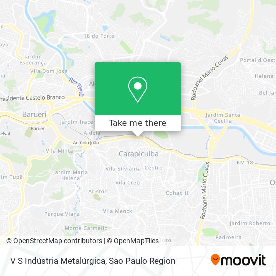 V S Indústria Metalúrgica map