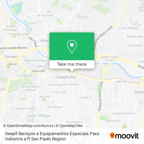 Seepil Serviços e Equipamentos Especiais Para Indústria a P map