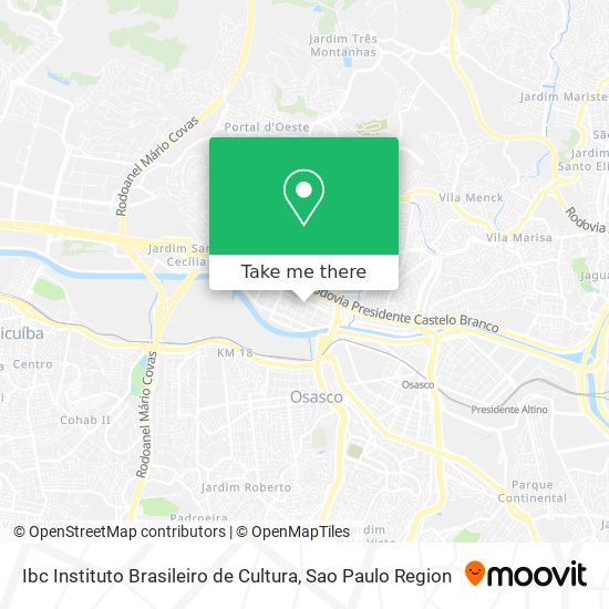 Ibc Instituto Brasileiro de Cultura map