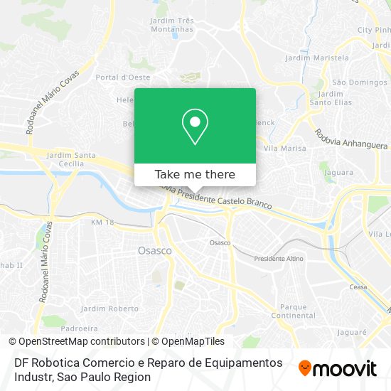 DF Robotica Comercio e Reparo de Equipamentos Industr map