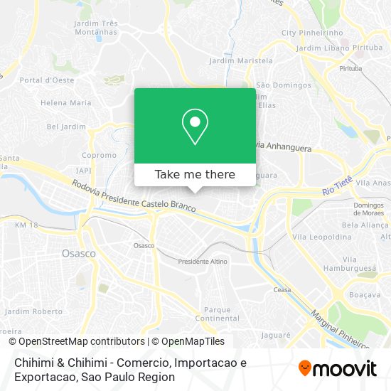Chihimi & Chihimi - Comercio, Importacao e Exportacao map