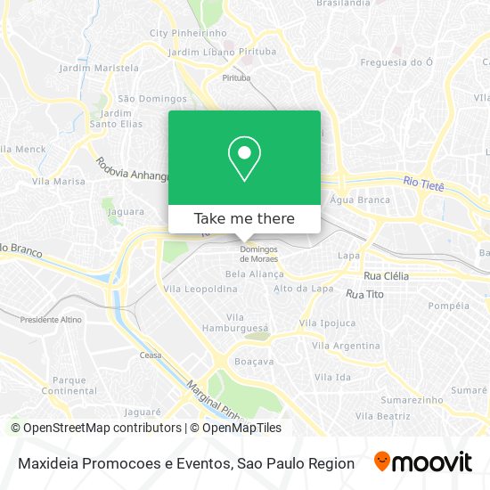 Maxideia Promocoes e Eventos map