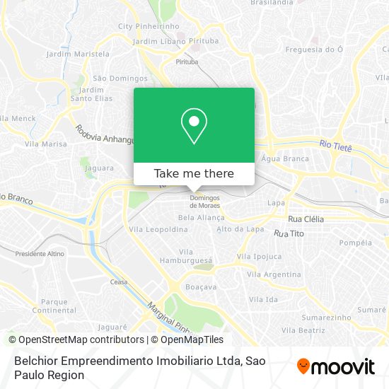 Belchior Empreendimento Imobiliario Ltda map