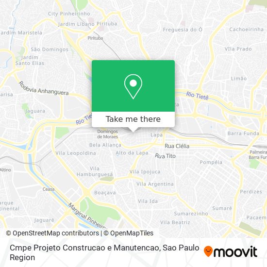 Mapa Cmpe Projeto Construcao e Manutencao