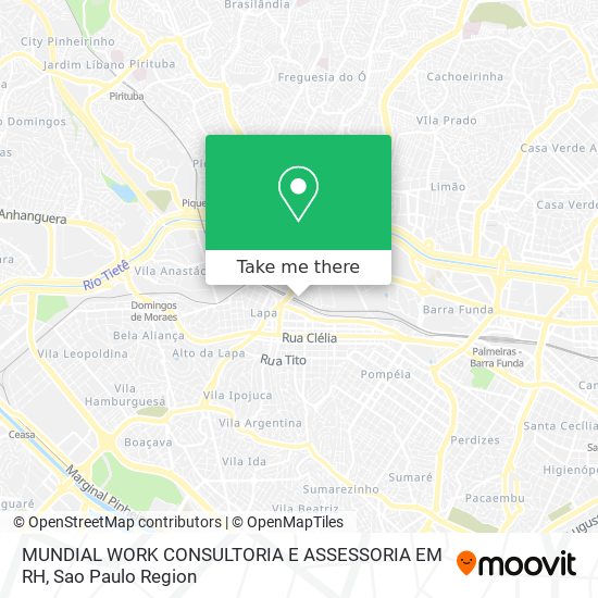 MUNDIAL WORK CONSULTORIA E ASSESSORIA EM RH map