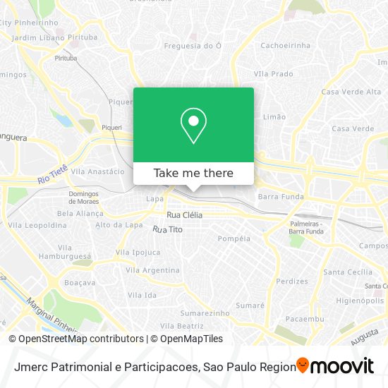 Jmerc Patrimonial e Participacoes map