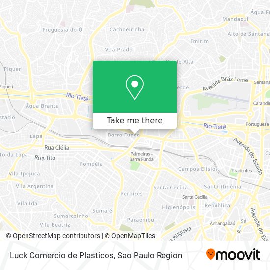 Luck Comercio de Plasticos map