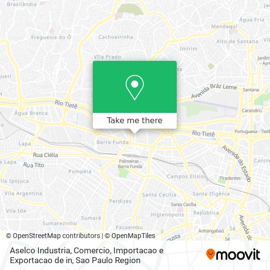 Aselco Industria, Comercio, Importacao e Exportacao de in map