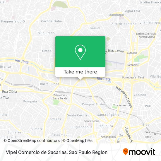 Vipel Comercio de Sacarias map