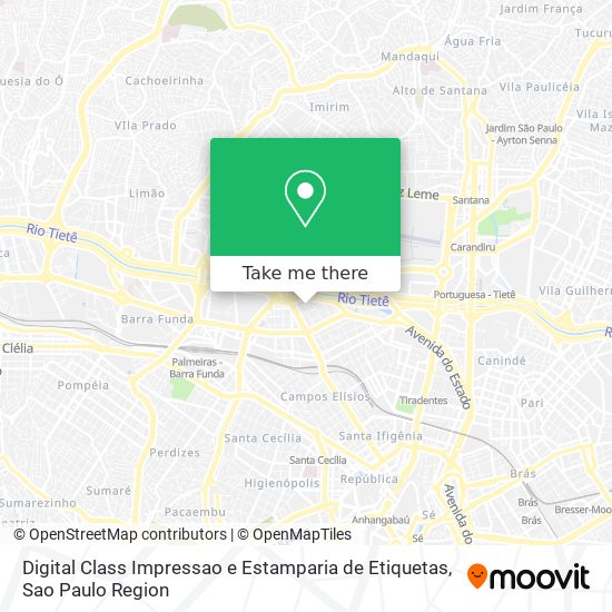 Digital Class Impressao e Estamparia de Etiquetas map