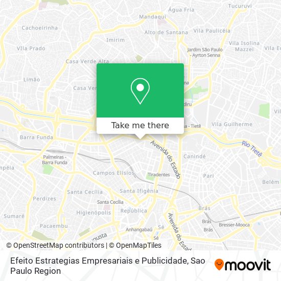 Efeito Estrategias Empresariais e Publicidade map
