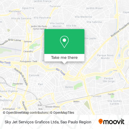 Sky Jet Serviços Graficos Ltda map