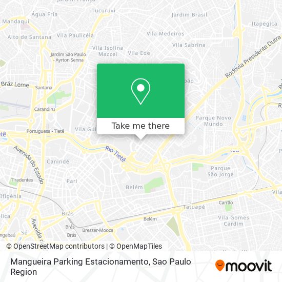 Mangueira Parking Estacionamento map
