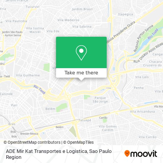 ADE Mir Kat Transportes e Logistica map