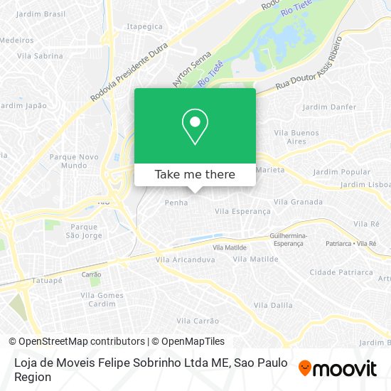 Loja de Moveis Felipe Sobrinho Ltda ME map