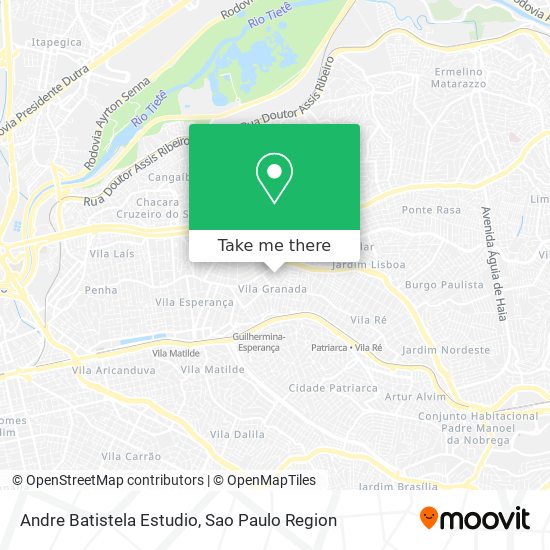 Andre Batistela Estudio map