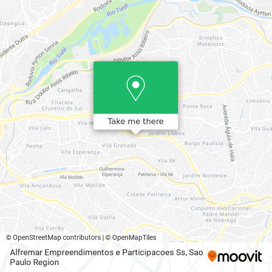 Alfremar Empreendimentos e Participacoes Ss map