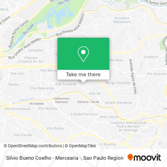 Silvio Bueno Coelho - Mercearia - map